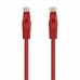 Cabo Nanocable RJ45 Cat.6A UTP LSZH, 2m, AWG24, Vermelho
