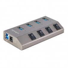 Hubs USB | FireWire Startech - Concentrador USB-C 4 Portas com Interruptores