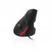 EWENT Rato Óptico Ergonómico Vertical, 1000 dpi, 5 botões, preto