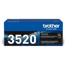 Toner Brother TN3520, Preto, Laser, 20.000 Páginas