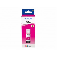 Epson EcoTank 104 - magenta - original - tanque de tinta - C13T00P340 Epson EcoTank 104 - magenta - original - tanque de tinta - C13T00P340