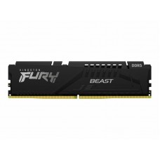 Kingston FURY Beast - DDR5 - kit - 128 GB:4 x 32 GB - DIMM 288-pin - 5200 MHz / PC5-41600 - unbuffered - KF552C40BBK4-128