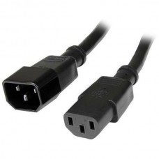 StarTech.com 1m (3ft) Power Extension Cord, C14 to C13, 10A 125V, 18AWG, Black Computer Power Cord Extension, Power Supply Extension Cable, IEC-320-C14 to IEC-320-C13 AC Power Cable - PXT1001M StarTech.com 1m (3ft) Power Extension Cord, C14 to C13, 10A 125V, 18AWG, Black Computer Power Cord Extension, Power Supply Extension Cable, IEC-320-C14 to IEC-320-C13 AC Power Cable - PXT1001M