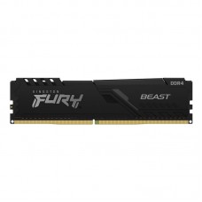 Memória Kingston Fury Beast DDR4 8GB 3600MHz CL17 Black KF436C17BB/8 Memória Kingston Fury Beast DDR4 8GB 3600MHz CL17 Black KF436C17BB/8