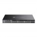OMADA by TP-LINK - Omada 48-PortGigabit Stackable L3 Managed PoE+ Switch with 6 10GE SFP+ Slots