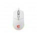 Rato MSI Clutch GM11, Ambidestro, Óptico, 5000 DPI, USB-A, Branco