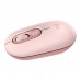 Rato Logitech Pop Mouse sem fios Bluetooth Rosa - Compacto e Silencioso