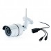 Camara Ip Conceptronic Jareth01w 1080p Qr Led Exterior / Interior Wifi Cloud Compatible Con Alexa