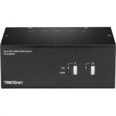 Switch KVM Trendnet TK-232DV, 2 computadores, 6xUSB, 6xDVI