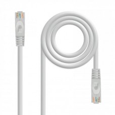 Cabo Nanocable RJ45 Cat.6A UTP LSZH Cinza 0,5m
