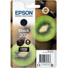 Epson 202 - 6.9 ml - preto - original - blister com RF/alarme acústico - tinteiro - para Expression Premium XP-6000, XP-6005 Epson 202 - 6.9 ml - preto - original - blister com RF/alarme acústico - tinteiro - para Expression Premium XP-6000, XP-6005