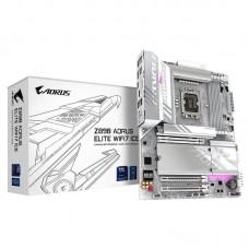 Placa Mãe Gigabyte Z890 Aorus Elite Wifi 7 Ice ATX: Processador Intel LGA 1851, DDR5, Wi-Fi 7, Thunderbolt 4 Placa Mãe Gigabyte Z890 Aorus Elite Wifi 7 Ice ATX: Processador Intel LGA 1851, DDR5, Wi-Fi 7, Thunderbolt 4