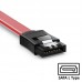 Cabo SATA Ewent EW-150101-003-Y-P, Tipo L com Clip, 0.3m, 6Gbps Cabo SATA Ewent EW-150101-003-Y-P, Tipo L com Clip, 0.3m, 6Gbps