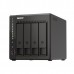 QNAP TS-453E NAS Tower Intel® Celeron® J6412 8 GB 0 TB QNAP QTS Preto