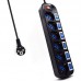 Regleta Ewent 5 Tomas Shucko Interruptor Individual Negro