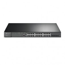 Switch TP-Link JetStream TL-SG3428XMP Gigabit L2+ PoE com 24 portas Switch TP-Link JetStream TL-SG3428XMP Gigabit L2+ PoE com 24 portas