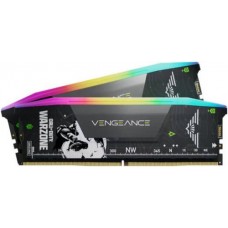Memória Corsair Vengeance RGB DDR5 - 32GB (2x16GB), 6000MHz, CL30, Warzone Edition