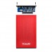 Caixa TooQ TQE-2527R - Disco Rígido 2.5