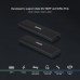 Caixa Externa Tooq Shura para SSD M.2, Preto