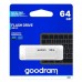 Pendrive Goodram Ume2 64gb Usb 2.0 Blanco