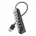 USB 2.0 Hub 7 Ports With Power Adapter
