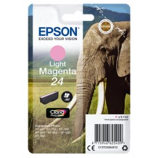 Epson 24 - 5.1 ml - magenta claro - original - tinteiro - para Expression Photo XP-55, 750, 760, 850, 860, 950, 960, 970, Expression Premium XP-750, 850 Epson 24 - 5.1 ml - magenta claro - original - tinteiro - para Expression Photo XP-55, 750, 760, 850, 860, 950, 960, 970, Expression Premium XP-750, 850