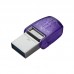 Kingston DataTraveler microDuo 3C - drive flash USB - 256 GB - DTDUO3CG3/256GB
