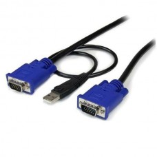 Cabo Startech SVECONUS10 VGA - VGA/USB, 3m, Preto