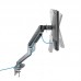 Suporte de Monitor de Mesa Tooq DB4132TNR-G - 2 Braços, Giratório, Inclinável, 17-32