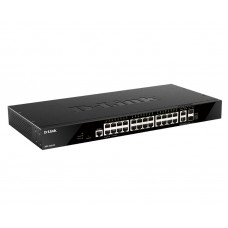 D-Link DGS 1520-28 - Interruptor - L3 - inteligente - 24 x 10/100/1000 + 2 x Gigabit SFP + 2 x 10 Gigabit SFP+ - montável em trilho D-Link DGS 1520-28 - Interruptor - L3 - inteligente - 24 x 10/100/1000 + 2 x Gigabit SFP + 2 x 10 Gigabit SFP+ - montável em trilho