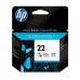 Tinteiro HP 22 Tricolor, C9352AE, 5ml, para Impressão de Texto e Gráficos Tinteiro HP 22 Tricolor, C9352AE, 5ml, para Impressão de Texto e Gráficos