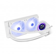 Nox - Nox Hummer  X-240  Liquid Cooling 240 Lcd White