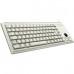 Cherry Compact-keyboard G84-4420 Usb Trackball Us-engl Intl Grey
