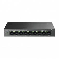 Switch de Rede TP-Link LS109P - 9 Portas, 8 PoE+, 10/100Mbps Switch de Rede TP-Link LS109P - 9 Portas, 8 PoE+, 10/100Mbps