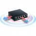 Switch Gigabit D-Link DGS-1005P de 5 Portas Switch Gigabit D-Link DGS-1005P de 5 Portas