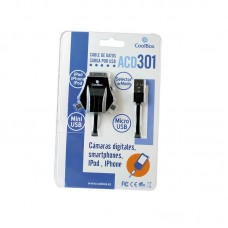 Cabo USB Coolbox ACD301 - Multi-Conector - CABCOOACD301 Cabo USB Coolbox ACD301 - Multi-Conector - CABCOOACD301