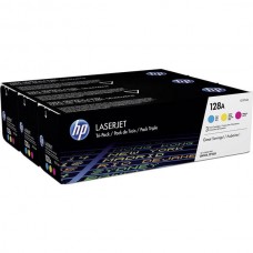 Pack HP Toner 128A (Ciano, Magenta, Amarelo)