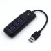 Hub USB Ewent EW1138: 4 Portas, USB 3.2 Gen 1
