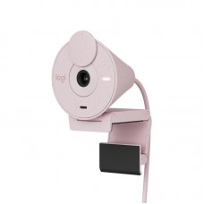 Câmara Web Logitech Brio 300, Rosa, Full HD 1080p, USB-C, 2MP