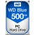 Disco Rígido Interno Western Digital Blue 500GB SATA 7200 RPM 3.5 sem_imagem