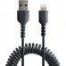 Cabo StarTech USB-A para Lightning 50cm Enrolado
