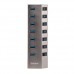Hub USB-C StarTech 7 Portas com Interruptores (5G7AIBS-USB-HUB-EU)