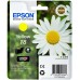 Epson 18 - 3.3 ml - amarelo - original - blister com RF/alarme acústico - tinteiro - para Expression Home XP-212, 215, 225, 312, 315, 322, 325, 412, 415, 422, 425