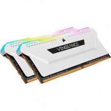 Memória Corsair Vengeance CMH16GX4M2E3200C16W: DDR4, 16GB (2x8GB), 3200MHz Memória Corsair Vengeance CMH16GX4M2E3200C16W: DDR4, 16GB (2x8GB), 3200MHz