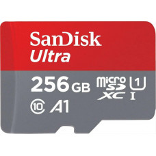 Sandisk 256gb Sandisk Ultra Microsdxc+ Sd 120mb/s A1 Class 10 Uhs-i