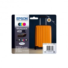Pack de Tinteiros Epson 405XL (4 Cores) para Impressoras WF-38xx/48xx Pack de Tinteiros Epson 405XL (4 Cores) para Impressoras WF-38xx/48xx