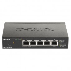 Switch D-Link DGS-1100-05PDV2, 5 Portas RJ-45 Gigabit PoE, SmartManaged Switch D-Link DGS-1100-05PDV2, 5 Portas RJ-45 Gigabit PoE, SmartManaged