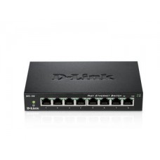 D-link 8-port 10/100Mbps Unmanaged Switch - Metal Housing