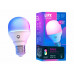 LIFX Colour - lâmpada LED - forma:A60 - E27 - 9 W - luz multicolor/quente para branco frio - 1500-9000 K - branco - L3A19LC08E27IN