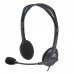 Auscultadores Logitech H111, Estéreo/Microfone, Cinzento, 981-000593